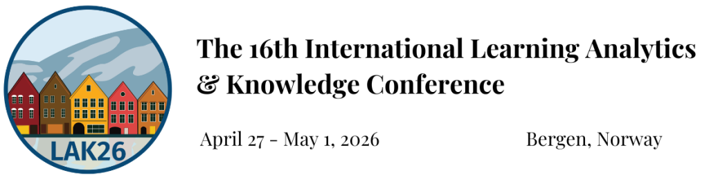 International Conference on Learning Analytics and Knowledge 2026